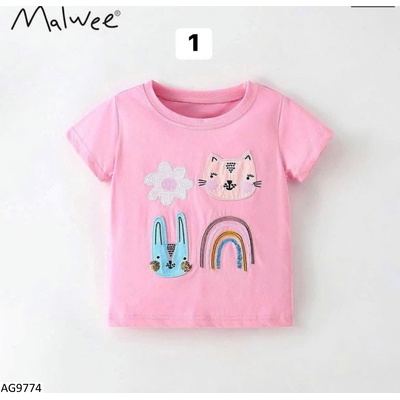 AG9774 ÁO CỘC HỌA TIẾT CHO BÉ MALWEE