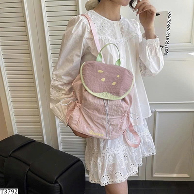 T3792  BALO VẢI HỌA TIẾT TRÁI CÂY CUTE