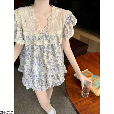 SM4717 BỘ TIỂU THƯ PHỐI REN MẶC NHÀ