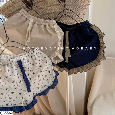 QG5562 QUẦN SHORT PHỐI VIỀN BÈO ADBABY