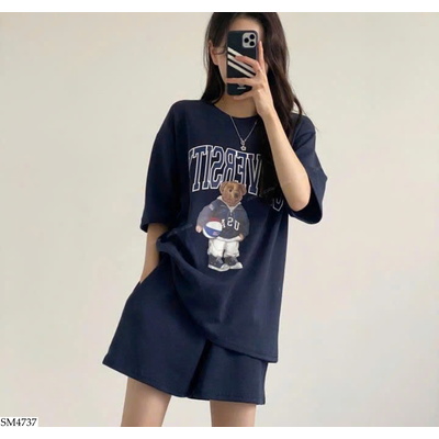 SM4737 BỘ ĐỒ THỂ THAO NGẮN TAY CHO NỮ