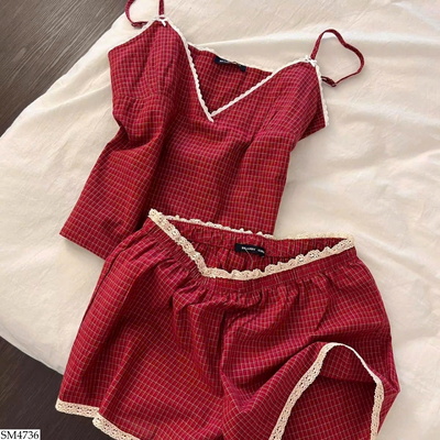 SM4736 BỘ 2 DÂY KẺ VIỀN REN CHO NỮ