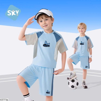ST7736 BỘ SHORT CHO BÉ TRAI 