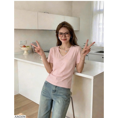 AM2456 ÁO CỔ V CHO NỮ