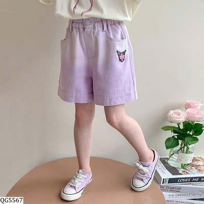 QG5567 QUẦN SHORT LOANG MÀU BG