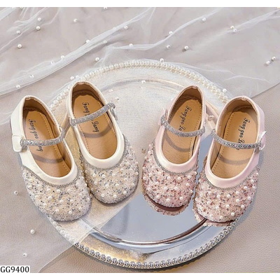 GG9400 GIÀY BÚP BÊ ĐÍNH ĐÁ BÉ