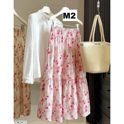 VM3871 CHÂN VÁY HOA NỮ