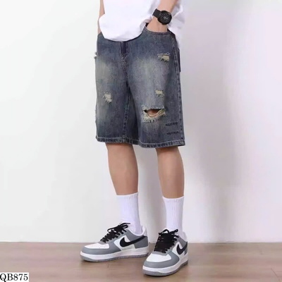 QB875 QUẦN JEANS NGẮN NAM