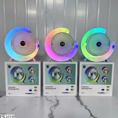 PK1019 QUẠT MINI TÍCH HỢP ĐÈN NGỦ