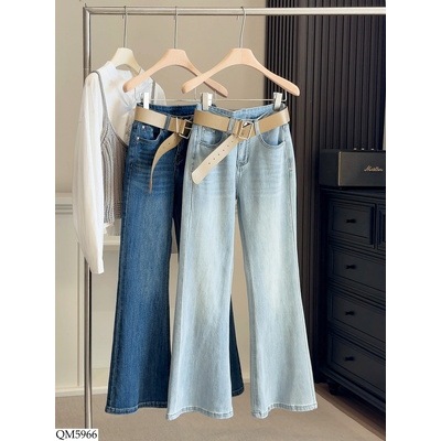 QM5966 QUẦN JEAN ỐNG LOE ANNA