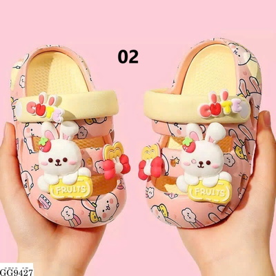 GG9427 DÉP NHỰA KÍN MŨI CHỐNG TRƠN CHO BÉ