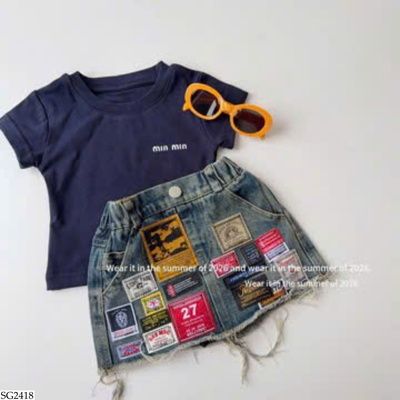 SG2418 SET ĐỒ XINH XẮN CHO BÉ GÁI