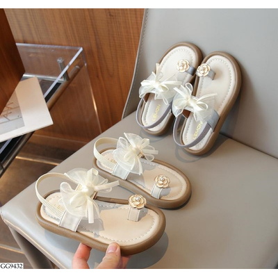 GG9432 SANDAL NƠ XỎ NGÓN BÁNH BÈO
