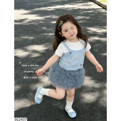 SG2437 SÉT VÁY TUTU XANH 3 CHI TIẾT