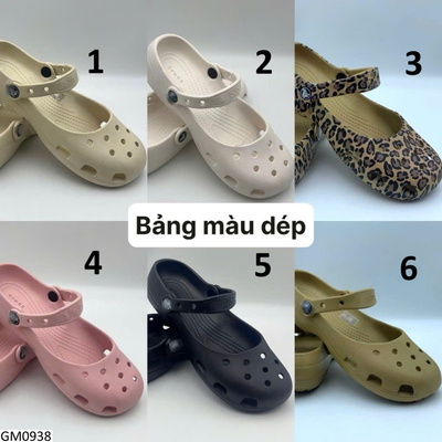 GM0938 DÉP CROCS CHO NỮ