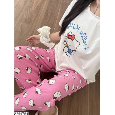 SM4784 SET ĐỒ NGỦ HELLO KITTY