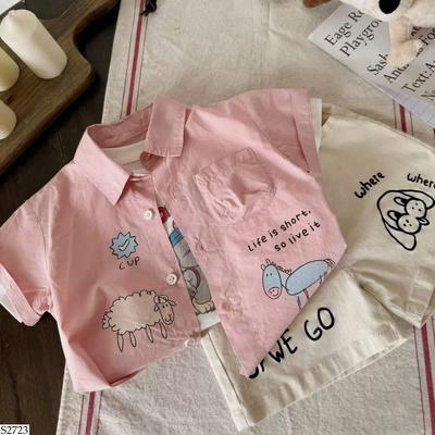 S2723 SET ĐỒ DỄ THƯƠNG CHO BÉ