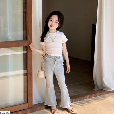 SG2453 ÁO THUN PHỐI QUẦN CHO BÉ