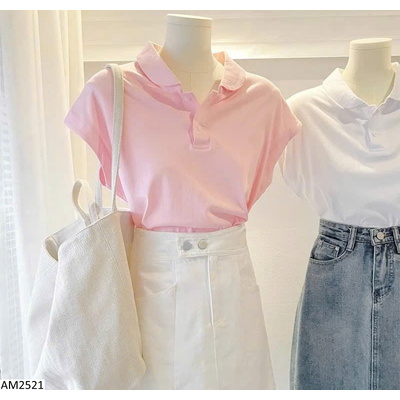 AM2521 ÁO POLO CỔ SEN CHO NỮ
