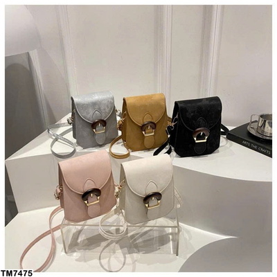 TM7475 TÚI MINI ĐEO CHÉO KHUY CÀI GỖ