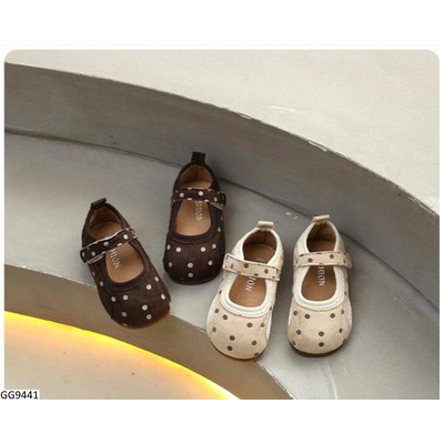 GG9441 GIÀY BÚP BÊ CHẤM BI CHO BÉ GÁI