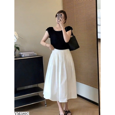 VM3897 CHÂN VÁY XẾP LY NỮ