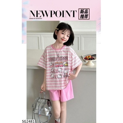 SG2481 BỘ KẺ HỒNG KITTY SZ ĐẠI CHO BG