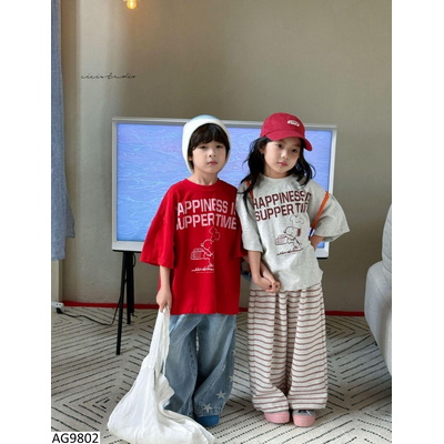 AG9802 ÁO THUN CHỮ CHO BÉ