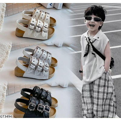 GT3494 SANDAL ĐẾ 3 QUAI CHO BÉ