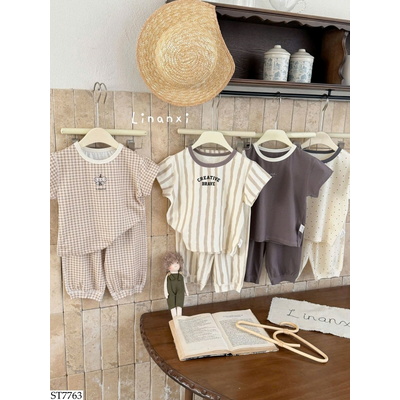 ST7763 BỘ MẶC NHÀ CHO BÉ TRAI