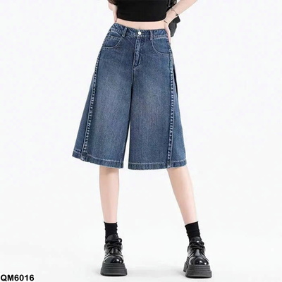 QM6016 QUẦN SHORT JEAN LỠ