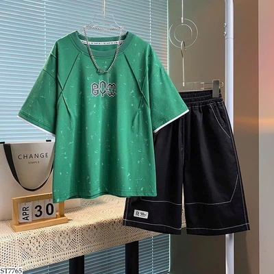 ST7765 BỘ SHORT CHO BÉ TRAI