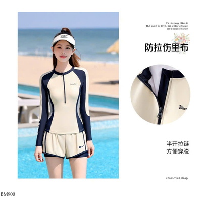 BM900 BỘ BƠI NỮ WARRIOR DÀI TAY