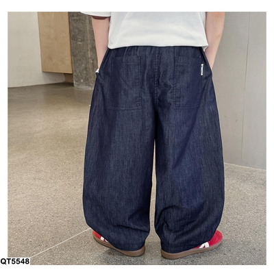 QT5548 QUẦN DENIM SUÔNG AOAOKIDS