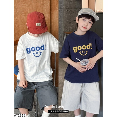 AT1512 ÁO THUN CHỮ GOOD CHO BT AOAOKIDS