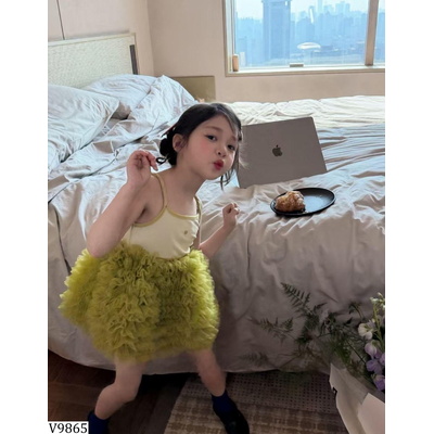 V9865 VÁY 2 DÂY TUTU BỒNG BỀNH