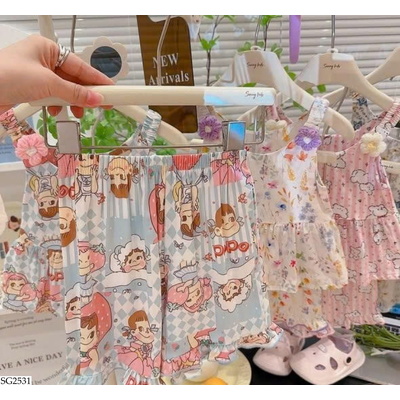 SG2531 BỘ 2 DÂY HỌA TIẾT DỄ THƯƠNG CHO BÉ
