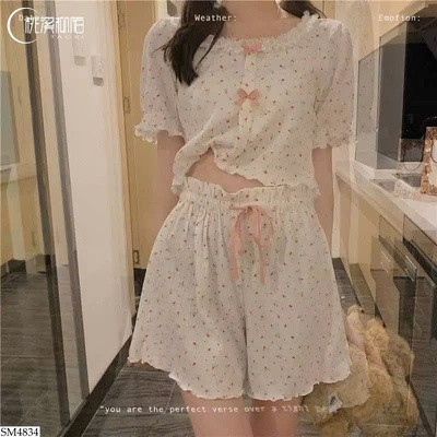 SM4834 SÉT ĐỒ NGỦ KIỂU HÀN QUỐC