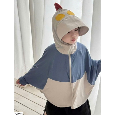 A3974 ÁO CHỐNG NẮNG CUTE CHO BÉ