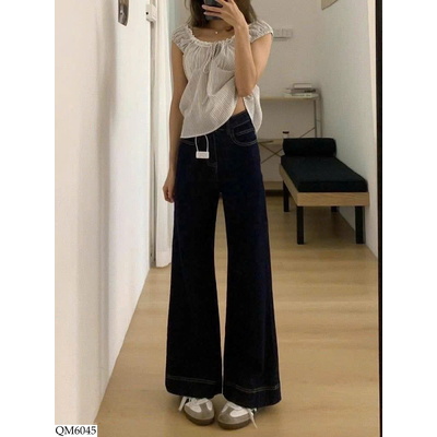 QM6045 QUẦN JEAN CHỈ NỔI CHO NỮ