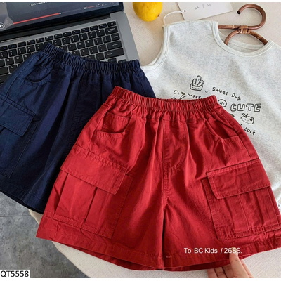QT5558 QUẦN SHORT TÚI HỘP CHO BÉ