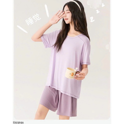 SM4846 SET ĐỒ NGỦ ICE SILK CHO NỮ