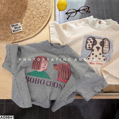 AG9841 ÁO PHÔNG HỌA TIẾT CUTE ADBABY