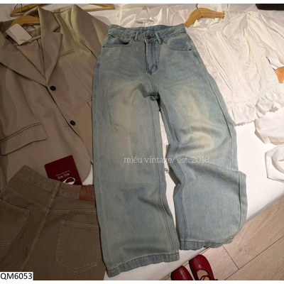 QM6053 QUẦN JEANS NỮ W.G.W.E