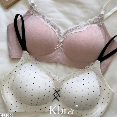 DL4065 ÁO BRA PHỐI REN MÚT MỎNG NÂNG NGỰC TỰ NHIÊN