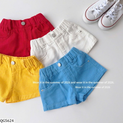 QG5624 QUẦN SHORT BÉ GÁI