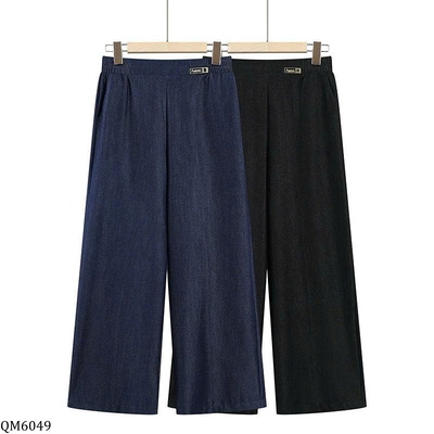 QM6049 QUẦN ỐNG RỘNG LƯNG THUN BIGSIZE