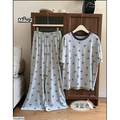 SM4856 BỘ ĐỒ NGỦ NỮ NHIỀU HỌA TIẾT
