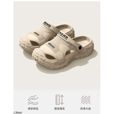 GB860 SỤC CROCS EVA 2IN1 QUAI GẬP SIÊU NHẸ