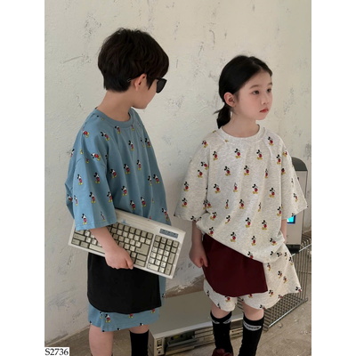 S2736 BỘ ĐỒ TRẺ EM MÙA HÈ HÀN QUỐC